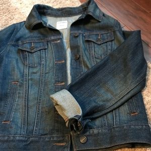 Dark Wash Denim Jean Jacket Classic closet staple